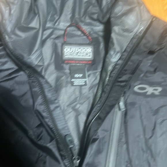 Women’s Outdoor Research XSmall Helium Rain Jacket Black - Picture 4 of 6